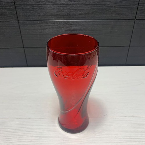 해외/캐나다 빈티지 올드 Coca-Cola 코카콜라컵(긴컵)레드