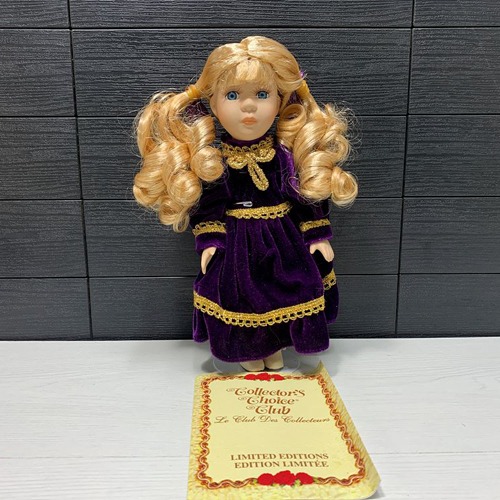 인형 DOLL 리미티드에디션 Collector&#039;s Choice Porcelain­ Doll Marketed by Walmart
