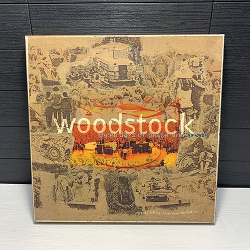 우드스탁(woodstock)three days of peace and music 4CD 책자 포함 풀셋트