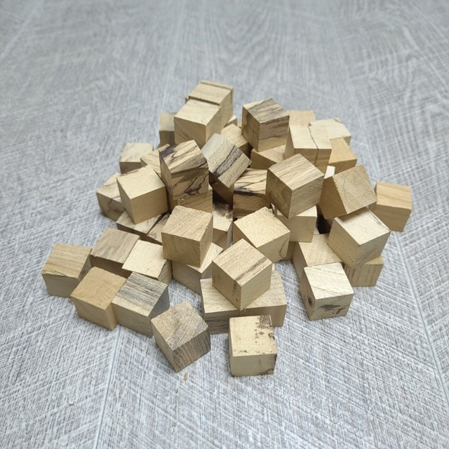 팽나무 묵주 염주 구슬깎기 깍두기 미니 큐브 19mm 20개 셋트