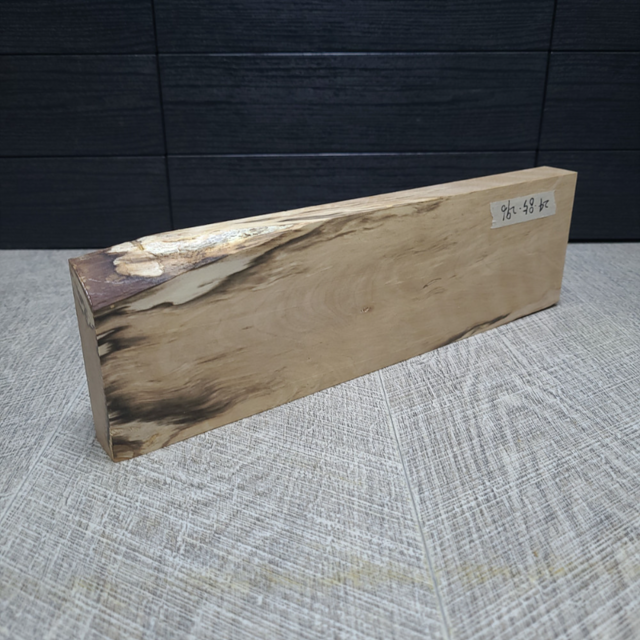 스페셜 붓터치 스팔티드 박달나무 홀로그램 소품재 24x85x296